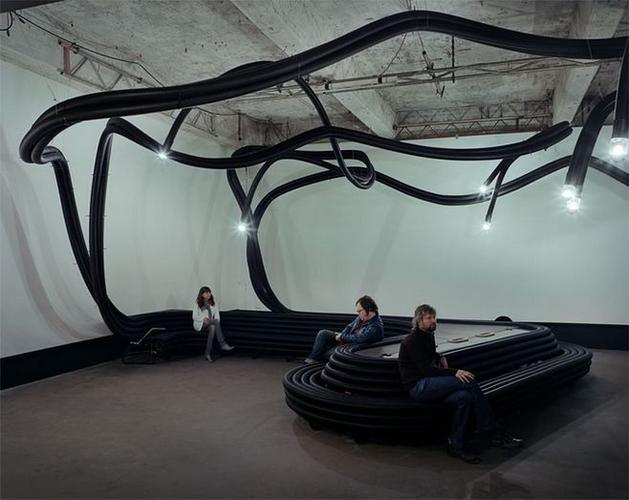 比利时工业设计师sebastien wierinck 震撼的公共座椅 环境艺术--创意